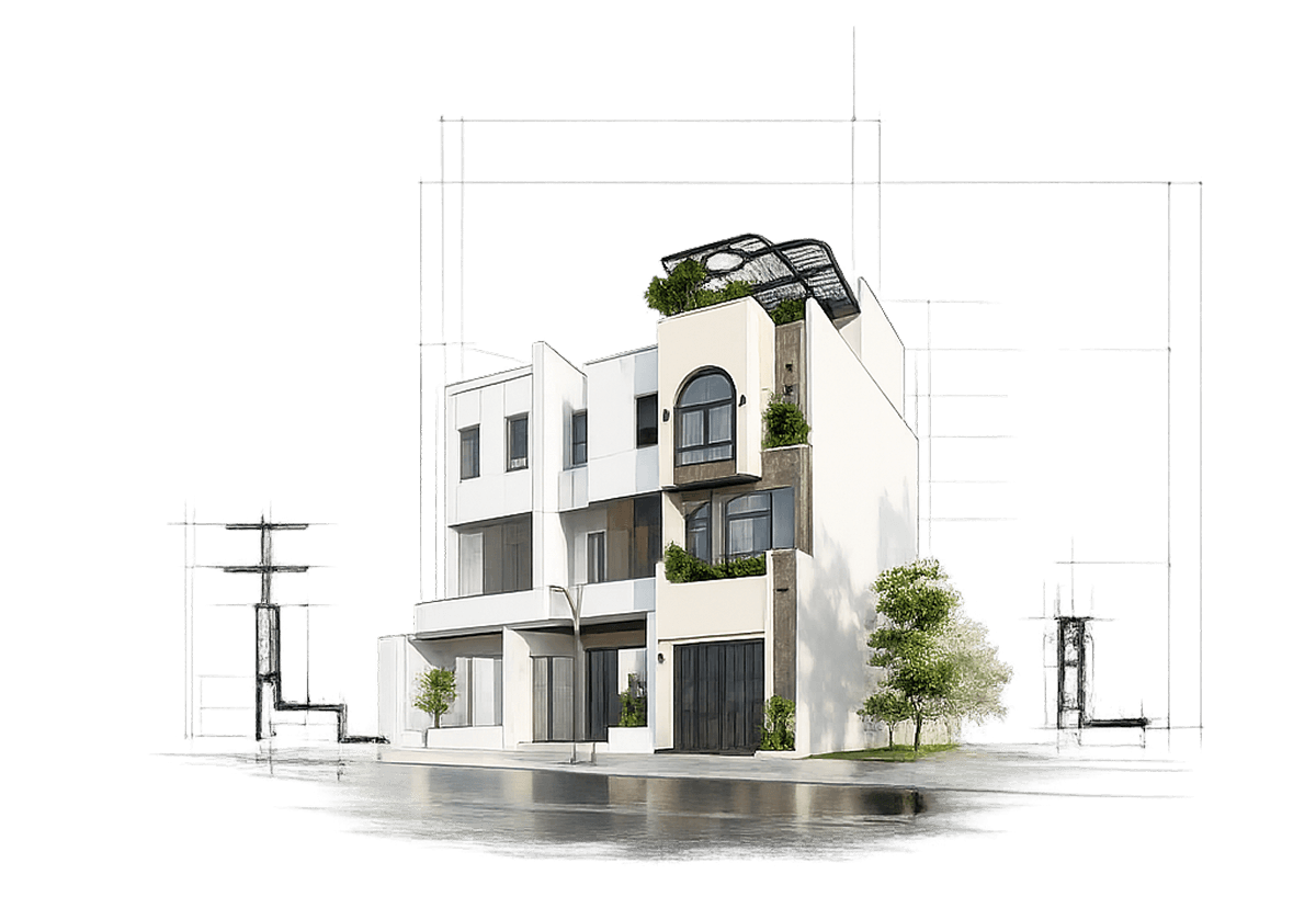 Minh họa quy trình làm việc Trọng Gia Group